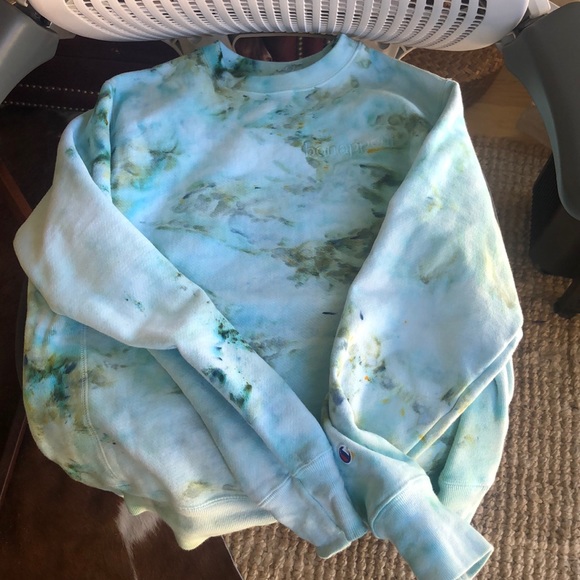 bon appetit tie dye sweatshirt